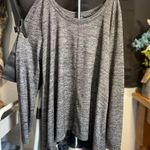 Jones New York Women Blouse Lightweight Sweater XL Heather Gray Photo 0