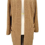 Revolve x LITA by Ciara Long Open Front Cardigan Tan NWOT XS Photo 0
