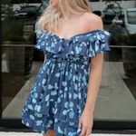 Abercrombie & Fitch Abercrombie blue mini dress Photo 0