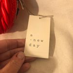 A New Day  NWT Women's Red Makeup Bag/Pouch Photo 2