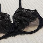 Adore Me  42DDD Underwire Sheer Cup Bra Black Nude Mesh / Lace NWT Photo 6