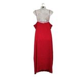 Wild Fable  Sleeveless Square Neck Straight Midi Dress Plisse Red Fabric Size 3X Photo 1