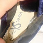 YOSI SAMRA Size 7 Royal Blue Velvet Slip On Ballet Flats Photo 4