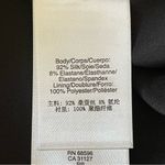 DKNY  Women’s Zebra Animal Print Pleated Dress Size S Drop Waist Black Gray Photo 9