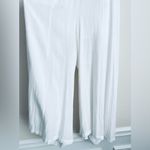 Stolen Hearts  white Halter Romper wide leg open back flowy boho summer S Photo 1