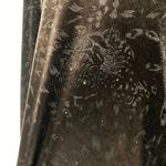 Vintage Madrid Spain Kuem Ha Brown Velvet Bedazzle Leopard Long Sleeve Shirt Top Size 12 Photo 3