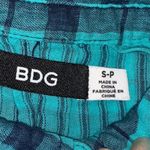 Urban Outfitters BDG Teal Plaid Shirt Photo 4