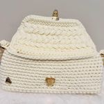 Handmade Honeycomb Shoulder Bag w/ Heart Accent Photo 1