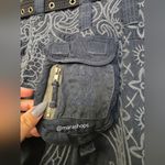 Johnny Was  Embroidered Cargo Navy Pants Photo 6