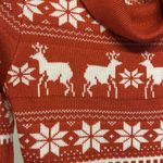 Tipsy Elves red reindeer sweater dress  Size medium Photo 3