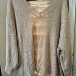 American Eagle Cream AEO Sweater  Photo 0