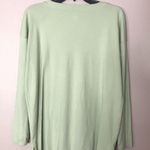 J Jill 100% Supima cotton simply supima v neck tunic size medium Green Photo 8