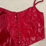 Amazon Red Corset Top Photo 2