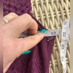 Sundance  100% Silk Embroidered Wine Slip Maxi Dress size 6 boho resort‎ coastal Photo 6