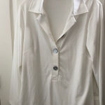 Susan Graver FINAL MARKDOWN  White Button-Up Top medium Photo 0