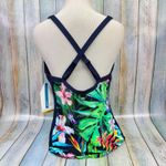Beach House Plus Size SwimSuit Top Tankini NEW Size 16W $96 Tropical Vacation Photo 4