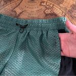 Koral Womens Duffle Green Power Shiny Netz Activewear Athleisure Gym Shorts sz S Photo 49