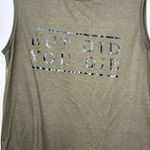Women’s XL Olive Green Graphic Tank Top “But Did You Die” Sleeveless Shirt Photo 1