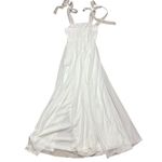 NWT Lulus Women's White Radiant Romance White Tie Photo 7