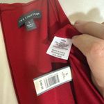 The Limited NWT  Elegant Crimson Red Halter Dress Bow High Neck New Size Large Photo 5