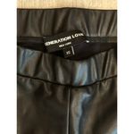 Generation Love Generation Live Black Vegan Leather Leggings size XS Photo 3