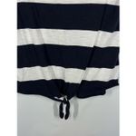 Abercrombie & Fitch 005 --- Y2K  Navy White Strip T Shirt Size Extra Small Photo 4