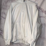 Aritzia TNA Cozy Fleece Boyfriend Zip Up Hoodie Photo 0