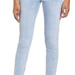 BLANK NYC • The Great Jones two tone skinny jeans high rise Aquarius wash black Photo 0