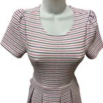 Draper James Draper & James RSVP Americana July 4th Fit n Flare Dress W/Pockets Sz S Textured Photo 2