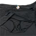 Kona Sol  Women's Black Swim Skirt Skort High Coverage Bathing Suit NWT 2x Photo 2