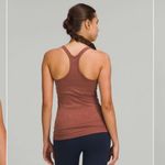 Lululemon  Ebb to Street Athletic Tank Ancient Copper Size 6 Small Built-in Bra Photo 1