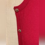 New York & Company Cardigan Sweater with Jeweled Buttons, XXL Red Photo 2