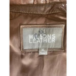 Vintage Women's Wilson's Leather Jacket Coat XL Brown Corduroy Cuffs Excellent! Photo 8