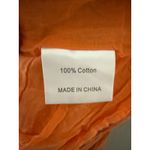 O.P.T. Gauzy Cotton Lanna Puff Sleeve Smocked Midi Dress Orange Size Small Photo 11