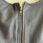 Kirious  Faux Vegan Leather Cropped Tank Top, Black Tank, Women’s Size Large Photo 14