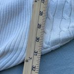 Classic Elements  size 22 cable knit open cardigan. Light cream in color. Photo 5