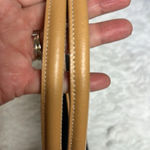 Max New York Black Tan Brown Handle Leather Purse Shoulder Bag 90s 2000s Photo 5