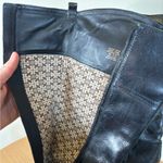 Tory Burch Tory Burch leather tall black riding boots 7 women’s Photo 4