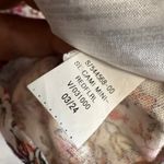 Old Navy  XL Pink Floral Minidress Linen Smocked Pockets Tank Cottage Summer Cute Photo 10