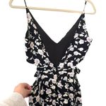 Topshop  Rose Print Cutout Maxi‎ Dress Sz 6 Photo 1