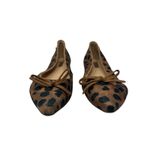 Schutz  Leopard Print Pointed Toe Ballet Flats Size 37 US‎ 7 Photo 2