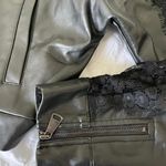 NBD Revolve  Chloe Lace Faux Leather Jacket Photo 6