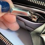 Tiffany & Co. RTT Return to Tiffany Black Leather Large Padded Quilted Zip Wallet Photo 4