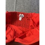 Women's Holiday‎ Sweetheart Bow Mini Dress Future Collective Coral Red LARGE Photo 7