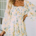 These Three Boutique Yellow Lily Romper Photo 1
