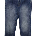 Talbots  Stretch Denim Embellished Pockets Ankle Jeans Size 6 Petite Photo 0