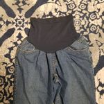 Motherhood I Maternity Denim Capri Cropped Pants L Size undefined Photo 3