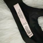 Victoria's Secret | Black Pink Sparkle T-Shirt Bra Lightly Padded Wordmark | 36D Photo 3