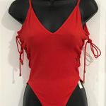 Topshop Eyelet Low Back Bodysuit Photo 2