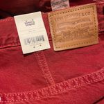 Levi's NWT Dad Utility Jeans size 34 Red Photo 5